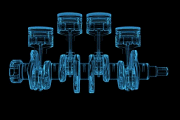 Crankshgaft and Pistons